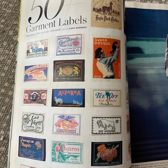 Vintage Lily Collins Cover - LA Times Magazine - The Fashion Issue March 2012 - Picture 10 of 13